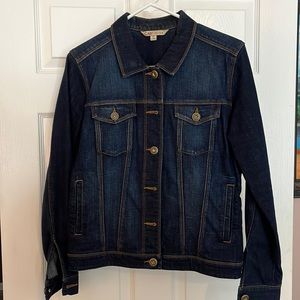 CAbi Dark Denim Jacket
